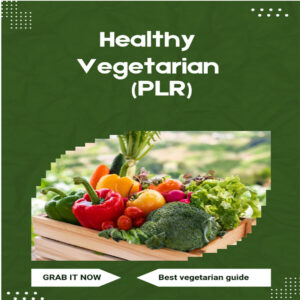 Healthy vegetarian (PLR)
