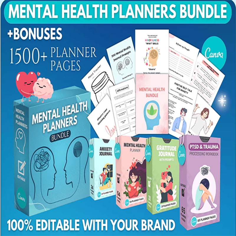 Mental Health Planners Bundle MMR