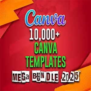 10,000 Editable Canva Templates