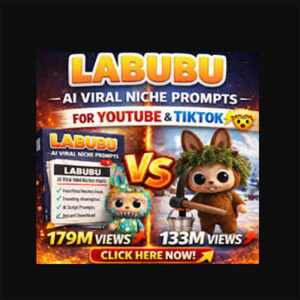 LABUBU – AI Viral Niche Prompts for YouTube & TikTok