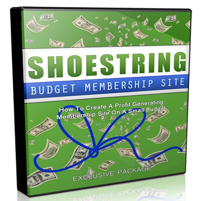 Shoestring Budget Membership Site