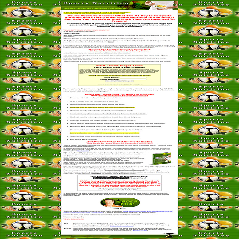Sports Nutrition Secrets Uncovered