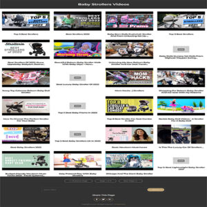 Baby Strollers Instant Mobile Video Site
