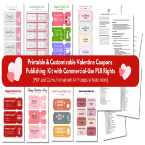 Valentine's Coupon Publishing Kit