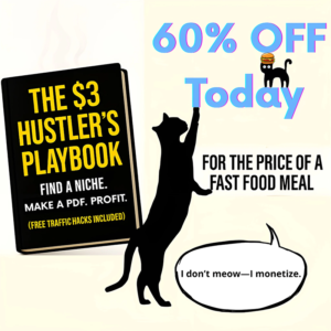 Turn a $3.99 PDF Into $400 in 7 Days — No Ads. No Followers. No BS.