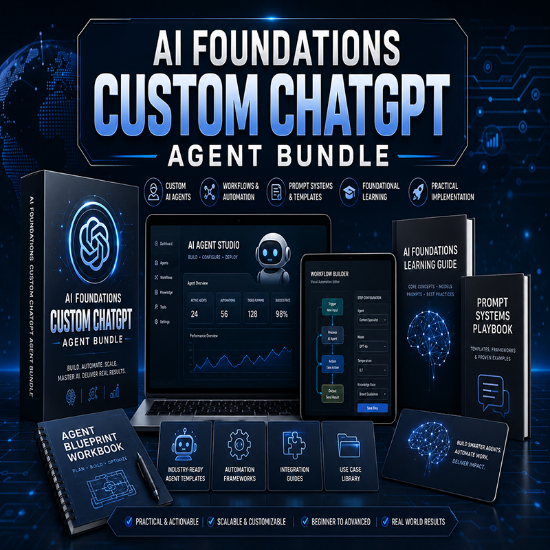 AI Foundations Custom ChatGPT Agent Bundle