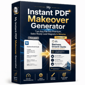 My Instant PDF Makeover Generator
