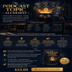 The Podcast Topics Alchemist