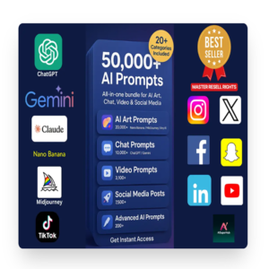 50,000+ AI Mega Prompt Bundle