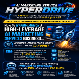 AI Marketing Service Hyperdrive