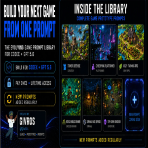 BUILD YOUR NEXT GAME FROM ONE PROMPT
